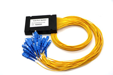 PLC 디지털 방식으로 광케이블 쪼개는 도구, 네트워크를 위한 광학적인 철사 쪼개는 도구 아BS 1 * 32
